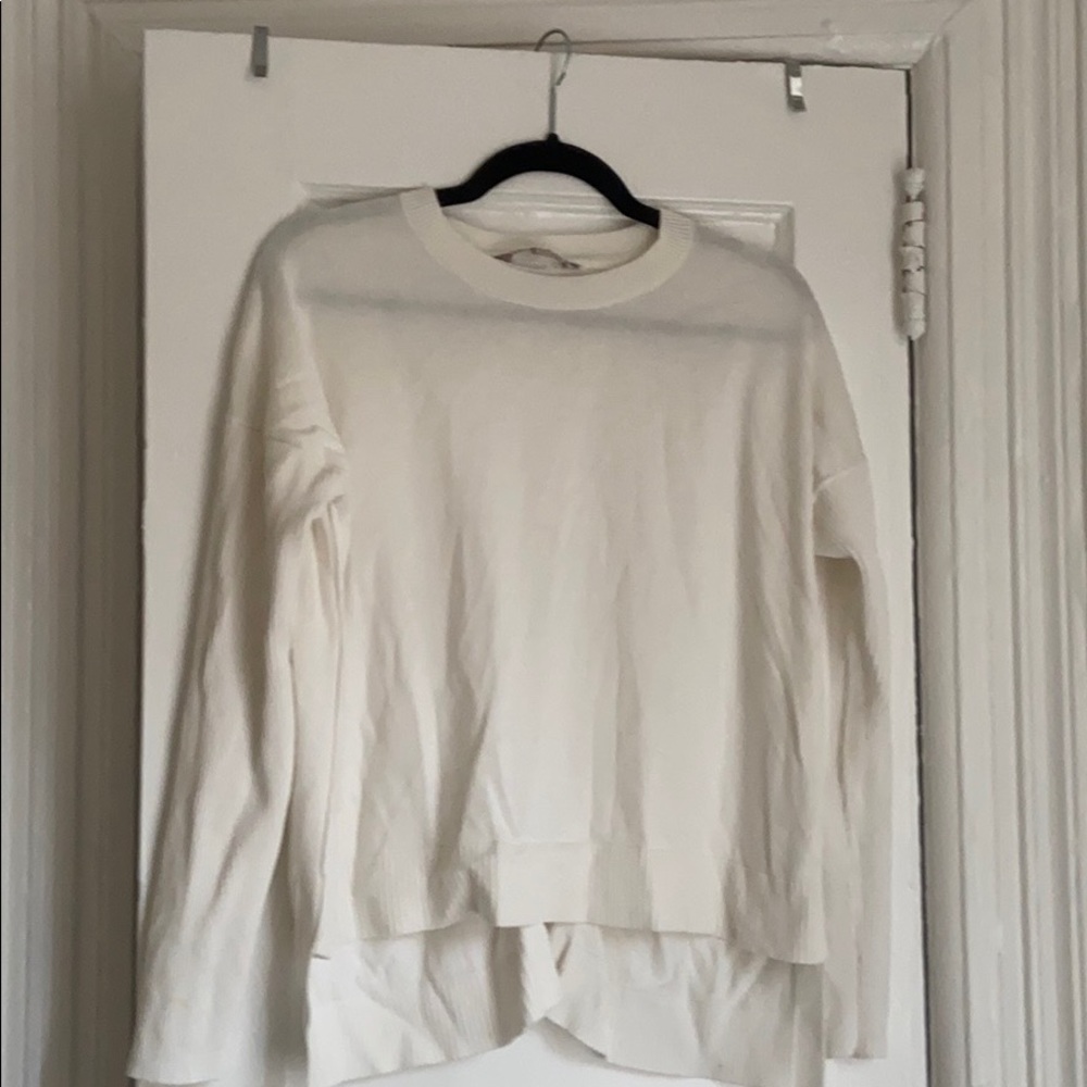 Athleta Open Back Sweater